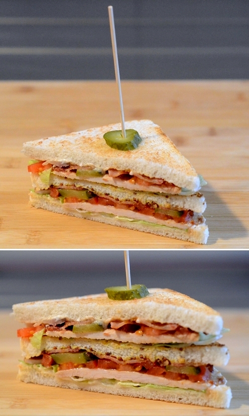 club sandwich senape cetriolini