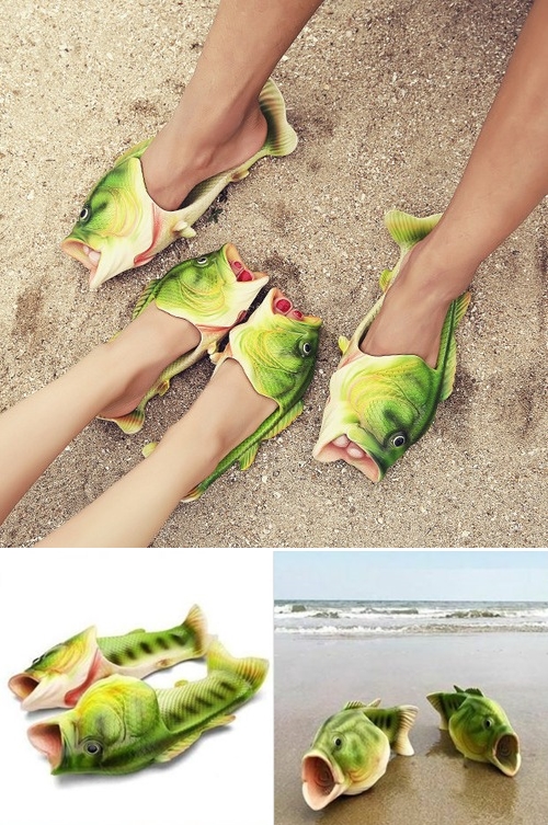 ciabatta pesce fish flops slippers